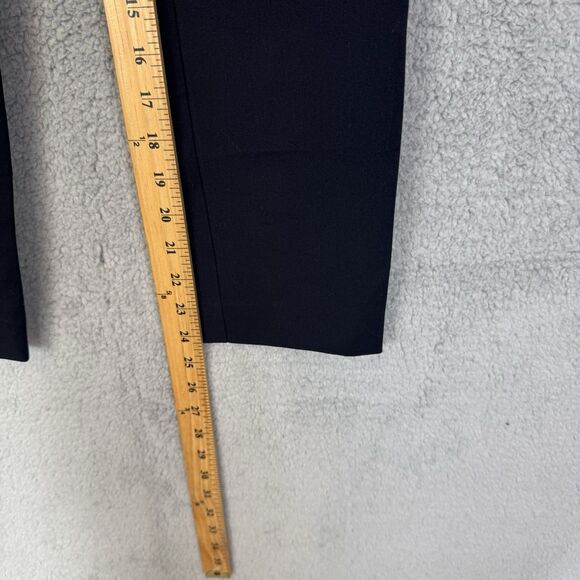 Lauren Ralph Lauren‎ Pants Womens 2 Straight Leg Black Solid Casual NWOT - Picture 4 of 11